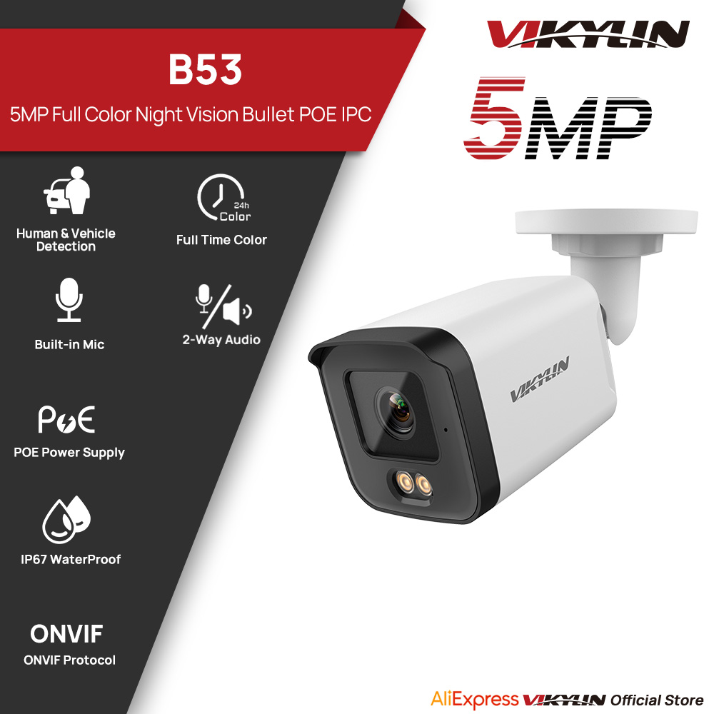 Windows Tablet Accessories - VIKYLIN 5MP IP Security Camera Full