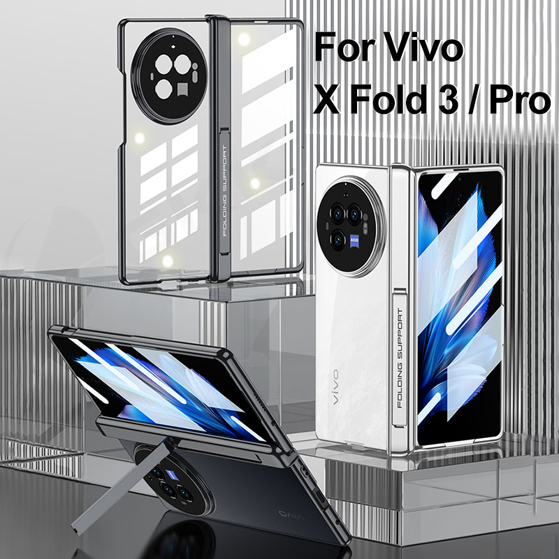 Windows Tablet Accessories - Magnetic Hinge Plating Clear Case for