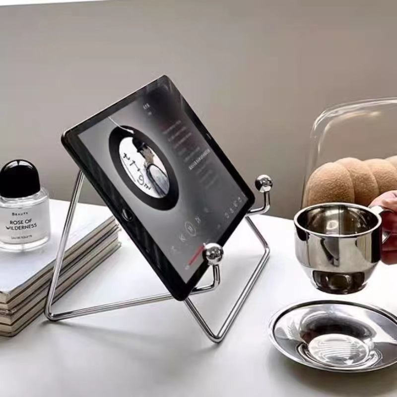 Tablet Reading Accessories - Portable Wind Style Metal Iron Lazy