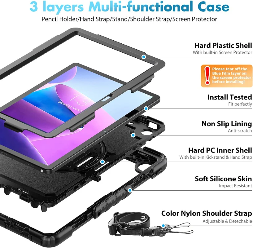 For Lenovo Tab M11 M10 3rd TB3 - đánh giá và giá Lenovo Tablet Plus Accessories