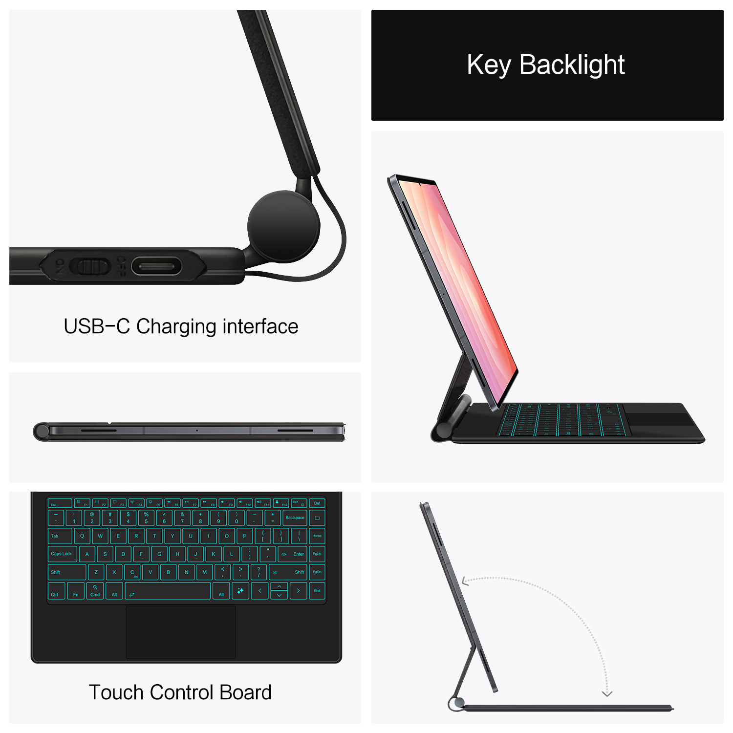 Magic Keyboard Case For Samsun - đánh giá và giá Samsung Tablet Keyboard Accessories