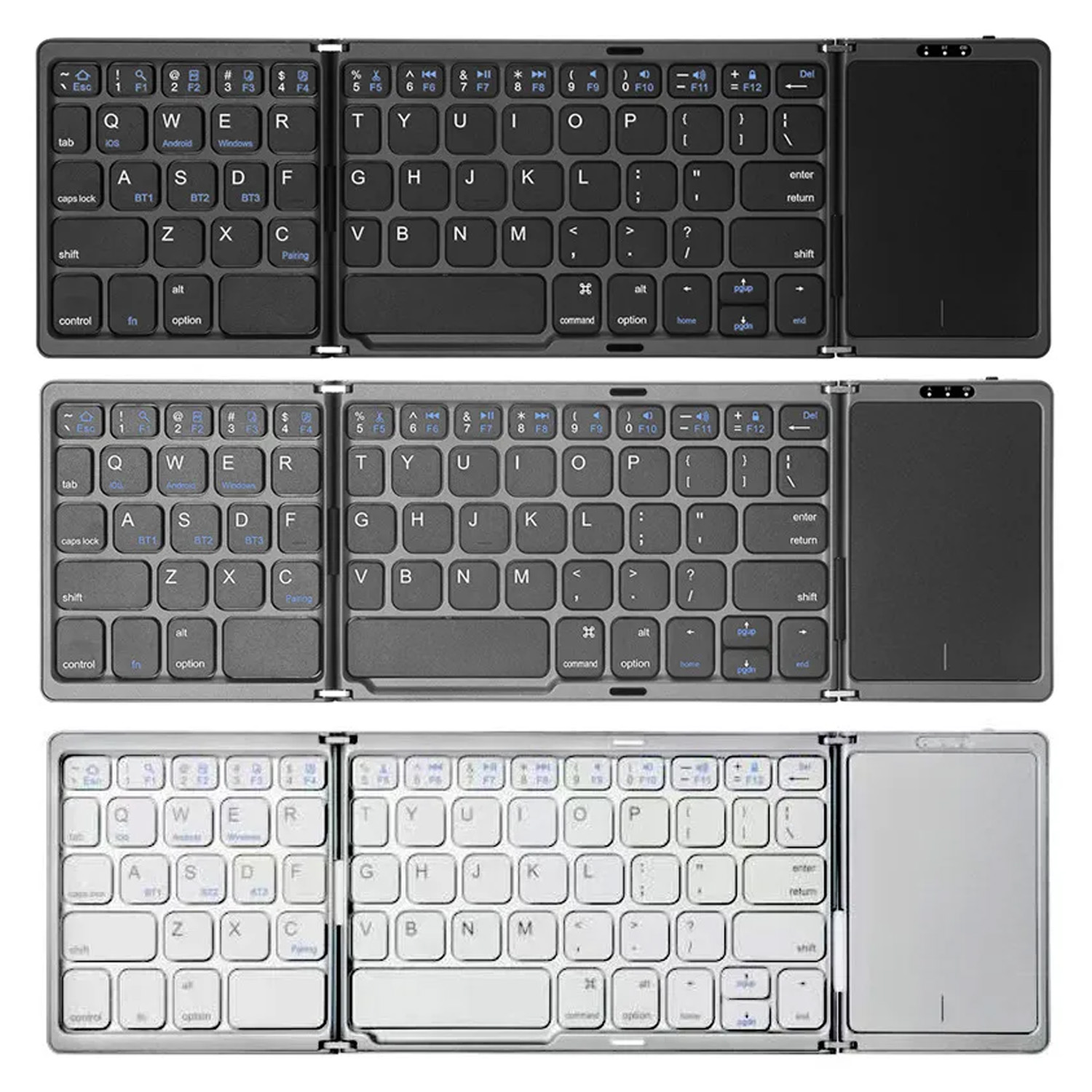 3‑Fold Bluetooth Keyboard with - đánh giá và giá Android Tablet Gaming Accessories