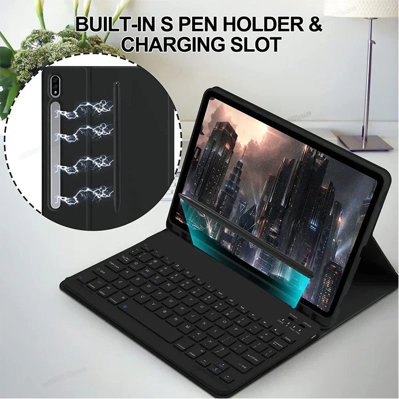 Keyboard Tablet Case for 2025  - đánh giá và giá Samsung Tablet Keyboard Accessories