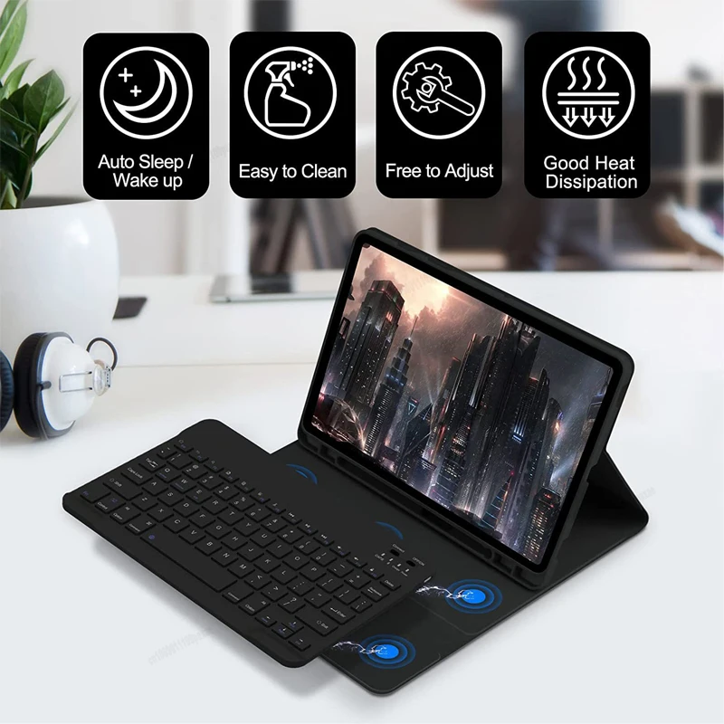 Keyboard Tablet Case for 2025  - đánh giá và giá Samsung Tablet Keyboard Accessories