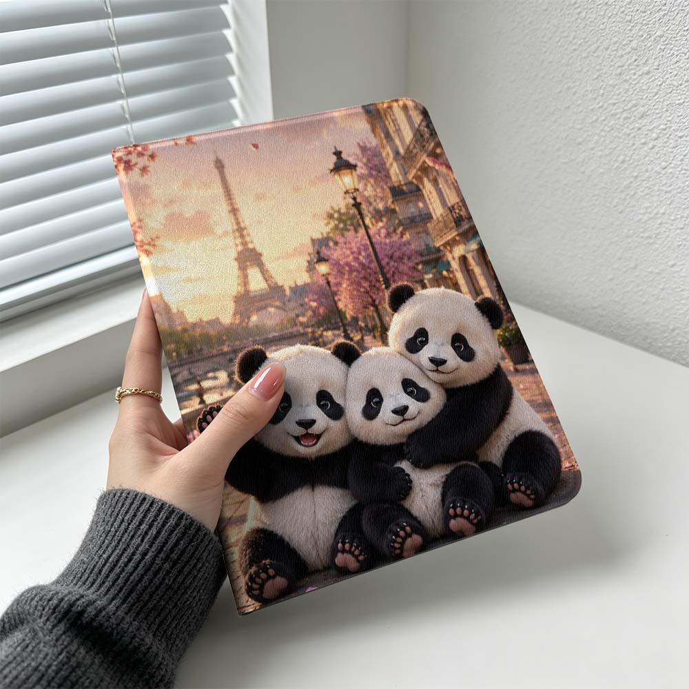 Cute Panda Pattern For Huawei  - đánh giá và giá Honor Tablet X9 Accessories