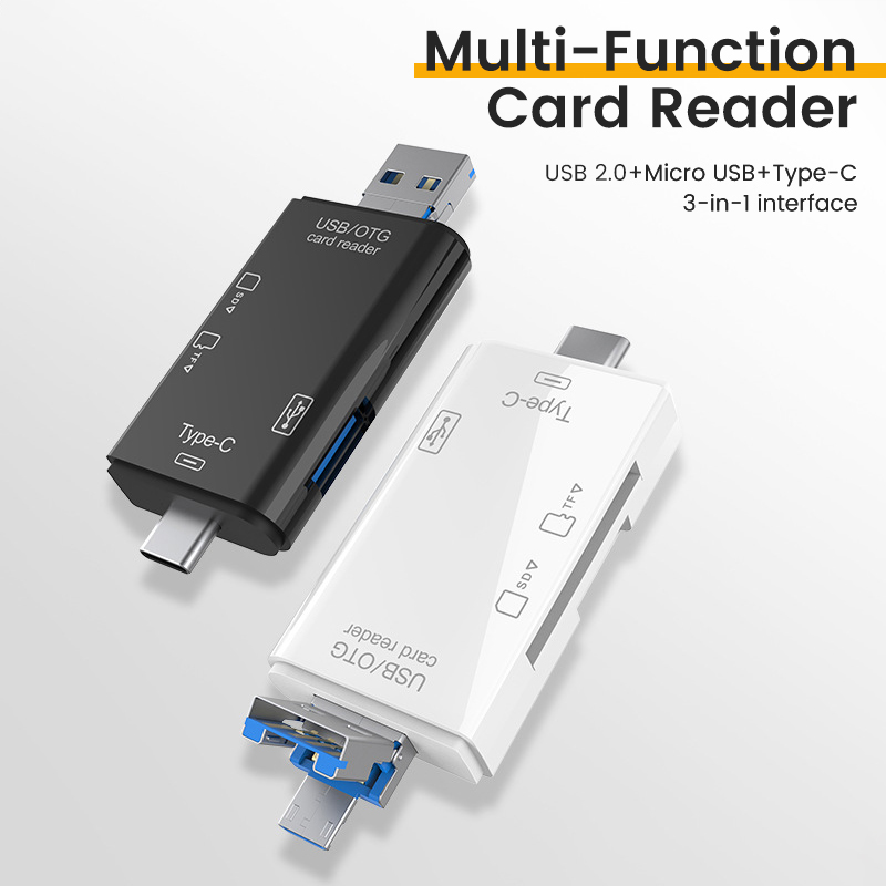 USB Type C Card Reader 6 in 1  - đánh giá và giá Tablet Reading Accessories