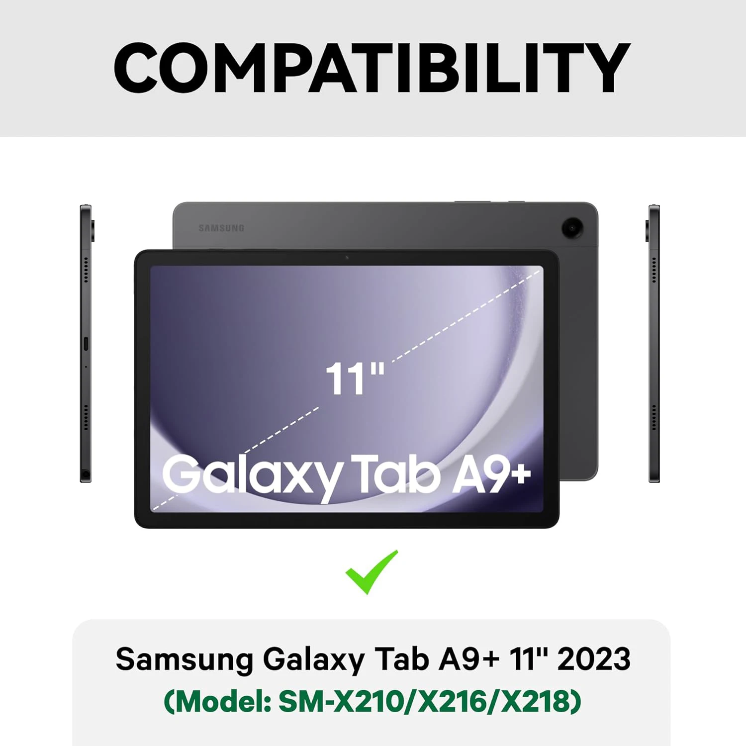 Case for Samsung Galaxy Tab A9 - đánh giá và giá Samsung Tablet Keyboard Accessories