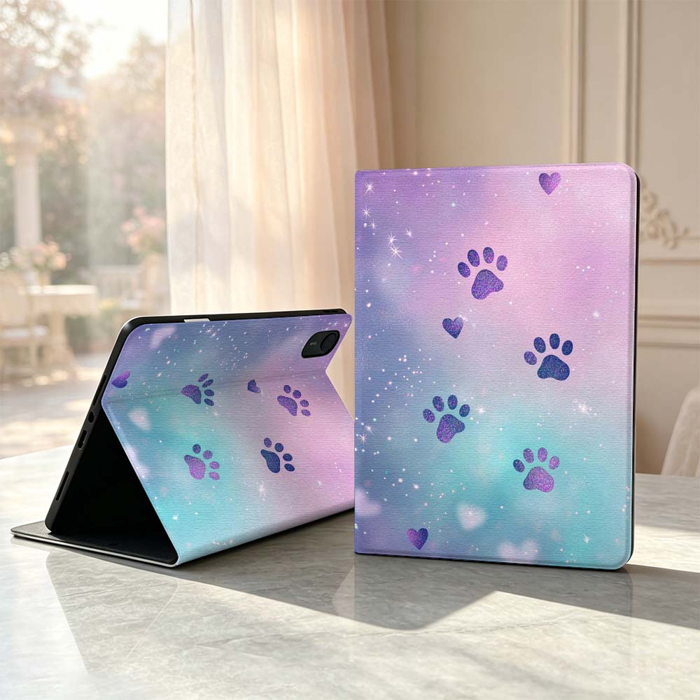 Cartoon Glitter Paw Prints Sof - đánh giá và giá Lenovo Tablet Plus Accessories