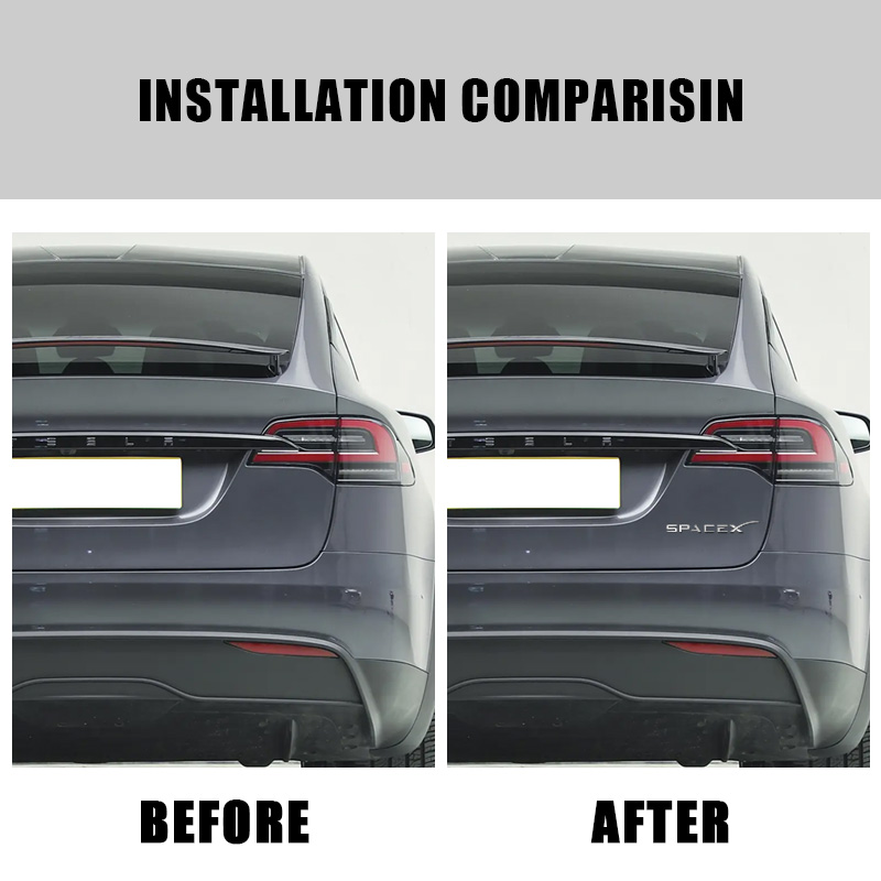 3D ABS Logo Letters Car Trunk  - đánh giá và giá Tesla Tablet Accessories